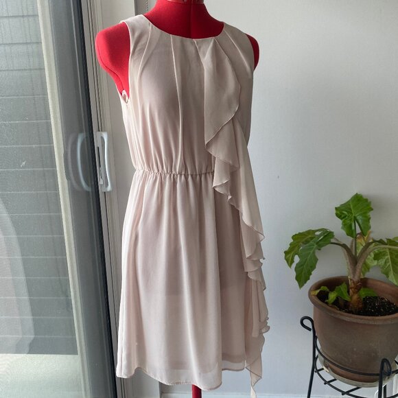 H&M Chiffon Flounce Mini Dress - Picture 1 of 5